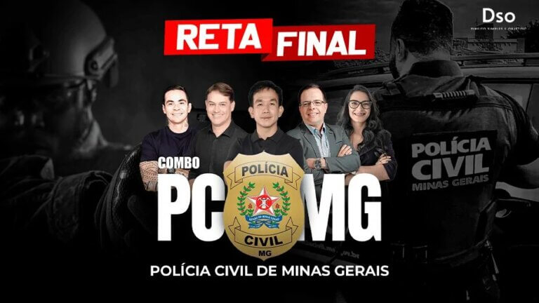 Reta Final Pol Cia Civil De Minas Gerais Pc Mg Quest Es Intensiv O